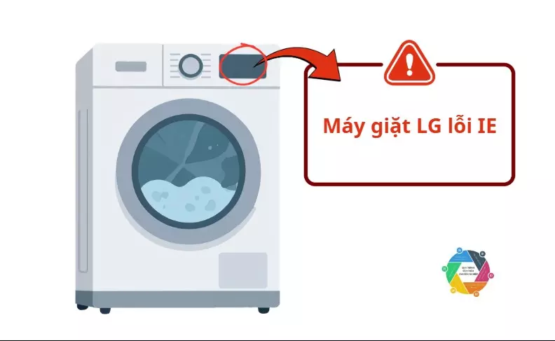 Máy giặt không xả nước